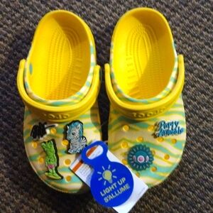 Yellow party Crocs youth